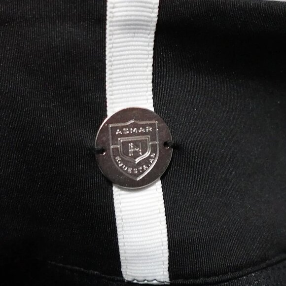 Noel Asmar Equestrian Jacket Women's Medium Black Full Zip Logo Long Sleeve - Picture 9 of 10